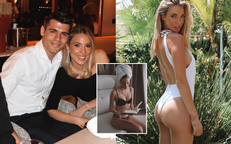 SỐC! Morata chia tay người vợ đẹp như thiên thần