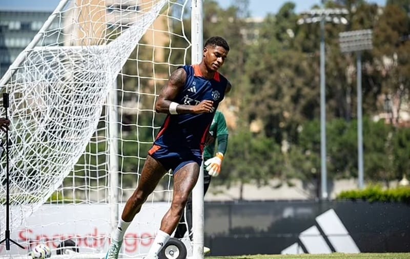 Rashford lại gây thất vọng.