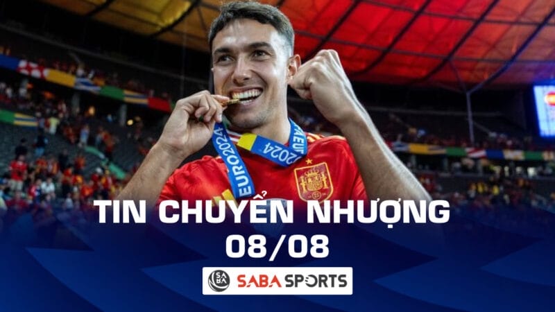 Tin chuyển nhượng bóng đá hôm nay 08/08: Liverpool nhắm chiêu mộ nhà vô địch Euro