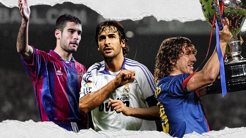Những cầu thủ Tây Ban Nha đã có 6 La Liga: Tượng đài hội tụ