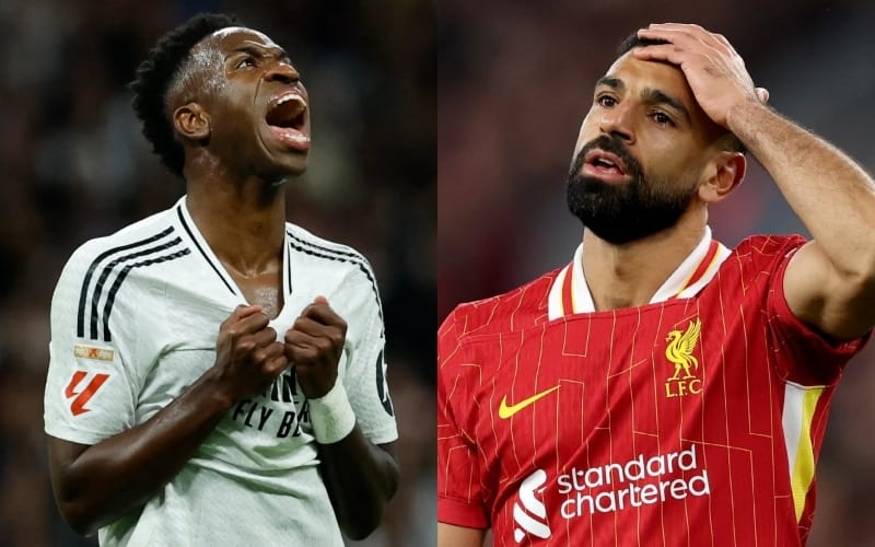 Deeney xếp Vini trên Salah