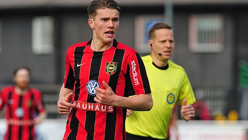 Gyokeres giai đoạn đầu sự nghiệp