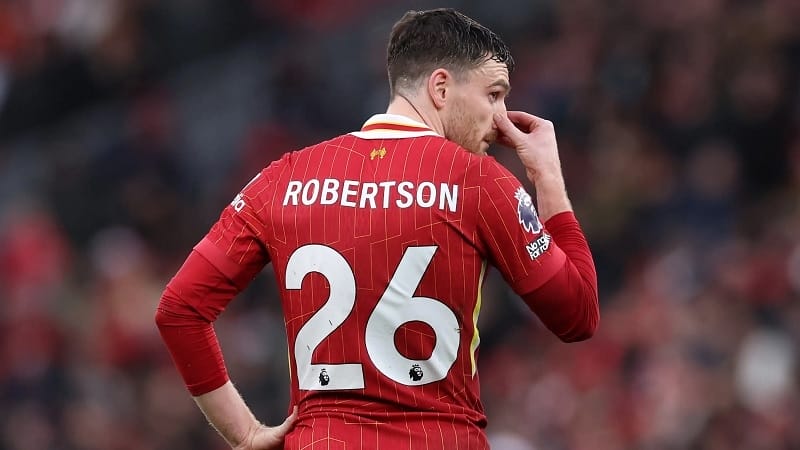 Robertson sa sút, huyền thoại gợi ý hậu vệ trái cho Liverpool