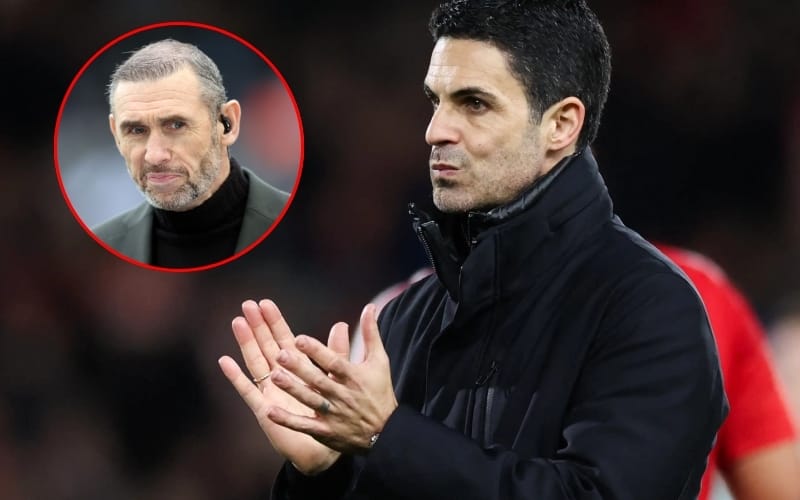 Martin Keown lo ngại Arsenal có thể trượt khỏi top 4