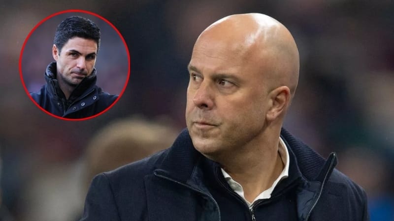 HLV Arne Slot: 'Liverpool không nên bị phân tâm bởi Arsenal'