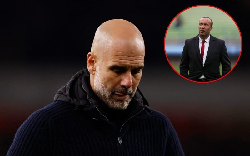 Silvestre thúc giục Man City xem xét sa thải Pep