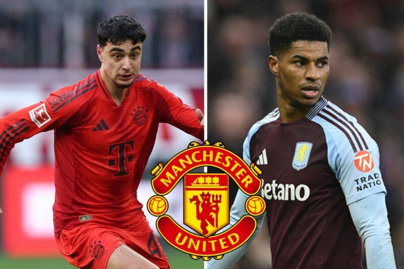 Man Utd cân nhắc đổi Marcus Rashford lấy Aleksandar Pavlovic