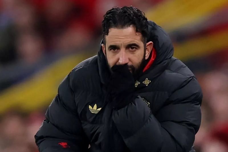 Amorim rời Man United với những thống kê buồn