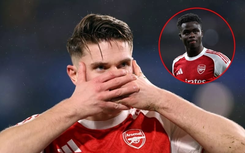 'Saka là vấn đề với Gyokeres tại Arsenal'