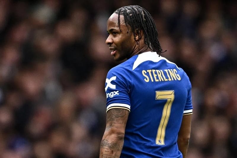 Sterling không mấy thành công tại Chelsea